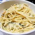 kojyu's cooksnap of when they made お茶漬けの素で和風クリームパスタ❀.