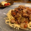たべたいち's cooksnap of when they made ごろごろゴボウの本格ボロネーゼ.