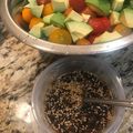 saki1010's cooksnap of when they made おろし玉ねぎの黒酢ドレッシング！.