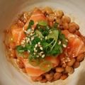 inLondon's cooksnap of when they made ＊ちょいたしサーモン納豆＊.