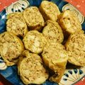 クックV6C8HU☆'s cooksnap of when they made 超簡単油揚げのお豆腐と合い挽きの肉詰め♪.