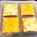 クック5SNINO☆'s cooksnap of when they made 簡単！オーブンでも両面トースト☆コツあり.