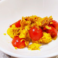 なおきんとん's cooksnap of when they made ミニトマトと卵の中華炒め.