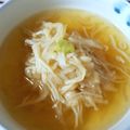 ＊キーツニャン＊'s cooksnap of when they made 切干大根とえのき茸の餡かけ風　山葵のせ.