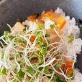 あたむ❤189's cooksnap of when they made 簡単ランチ♪中華風豆腐丼.
