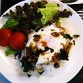 Hirarinn☆'s cooksnap of when they made おひとり様ランチ♡目玉焼き丼.