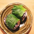 ひよこまめ52's cooksnap of when they made お弁当や麺類と◎梅と大葉の胡麻塩おにぎり.