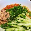 naki1227's cooksnap of when they made 夏バテ防止①簡単キムチツナ納豆そうめん.