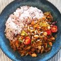 ペキのリリー's cooksnap of when they made 野菜たっぷり大豆入りドライカレー♪.