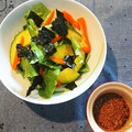 ペキのリリー's cooksnap of when they made 中華風！レタスと焼き海苔のサラダ.