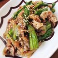☆たこぷー☆'s cooksnap of when they made 豚バラ肉のほんのり甘辛☆生姜焼き.