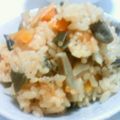 ふすこ's cooksnap of when they made 鶏ごぼうの炊き込みご飯.