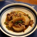 ほんたん母's cooksnap of when they made 韓国風ピリ辛大根と牛肉の煮物.