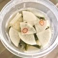おむすびねこ's cooksnap of when they made 塩麹トンチミ（辛くない大根の水キムチ）.