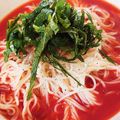 sakakore's cooksnap of when they made 簡単3分で完成★ツナとトマト冷製そうめん.