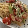 クックHB0O4P☆'s cooksnap of when they made 時短。簡単。美味。ツナマヨトマトパスタ.