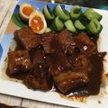 むうくん's cooksnap of when they made 豚バラブロックマニア！豚の角煮味噌煮込み.