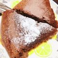 konatsu221's cooksnap of when they made 簡単ヘルシー☆炊飯器で豆腐のチョコケーキ.