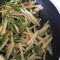 クックノンパパ's cooksnap of when they made じゃがいもとピーマンのきんぴら.