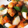 てぃかぴぃ's cooksnap of when they made めちゃ簡単残りモノ唐揚げで作る酢豚風♪.