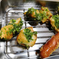 NAGANO久留米's cooksnap of when they made ちくわの大葉揚げ.