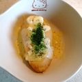 断腸人's cooksnap of when they made レンジで簡単！チーズマヨポテト.