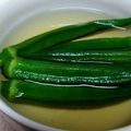 ｋａｒｉｎｒｉｎ's cooksnap of when they made 【作り置き】色が綺麗なオクラのお浸し.