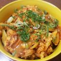 こまこま子's cooksnap of when they made 納豆キムチ卵とじ丼.