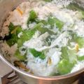 pyoko2004's cooksnap of when they made 卵白＆レタスの外葉消費に♪あっさりスープ.
