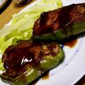 ミニマフィン's cooksnap of when they made ピーマンの肉詰め.