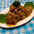 辰夫女子's cooksnap of when they made 揚げ出し風✿紫蘇香るジューシー豚こま団子.