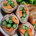 さるちゃん♪'s cooksnap of when they made 脂質を抑えた豚もも肉で簡単肉巻き☆.