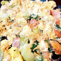 motomi8's cooksnap of when they made だしの素で簡単！青梗菜とえのきの卵炒め.
