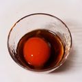 アクセル☆'s cooksnap of when they made 冷凍卵の卵黄出汁漬け.