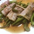 駆け出しCook's cooksnap of when they made お弁当の作り置きに！肉巻きピーマン.