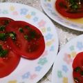 クック6DDPP8☆'s cooksnap of when they made ＊トマトの甘い酸っぱいサラダ＊～夏.