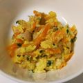 ウッドストック坊や's cooksnap of when they made 離乳食後期 彩り親子丼.