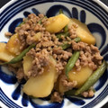 ＊＊まゆゆ＊＊'s cooksnap of when they made ★豚挽き肉とジャガイモの甘辛炒め★.