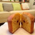 kaoritable's cooksnap of when they made クリームチーズ&レーズンのパウンドケーキ.