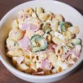 ハチそば粉's cooksnap of when they made マスタードマヨのツナ卵マカロニサラダ.