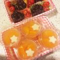 KIKISUKE's cooksnap of when they made みかん缶詰noお弁当寒天ゼリー.