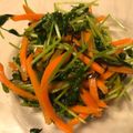 横国系やきう女子's cooksnap of when they made 人参と豆苗のサラダ.