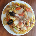 たぶんなっちゃん's cooksnap of when they made 【男子飯】簡単 梅蘭風かた焼きそば.