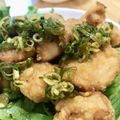 Ken-Z's cooksnap of when they made 唐揚げアレンジ！ポン酢で簡単油淋鶏タレ♪.