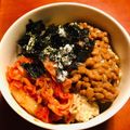azbjbn's cooksnap of when they made キムチ納豆.