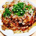まぶたん's cooksnap of when they made 広島母のお好み焼き.