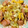 とんとんぶ〜's cooksnap of when they made ✥魚肉ソーセージとキャベツ卵のマヨ炒め✥.