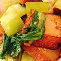 KAORULALA's cooksnap of when they made ビタミン豊富☆チンゲン菜とさつま揚げ炒め.