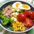 サンディサンディ's cooksnap of when they made ツナ、ゆで卵のボリュームサラダ.