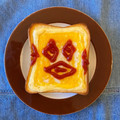 サキコバ's cooksnap of when they made 卵焼きトースト+お絵描き.